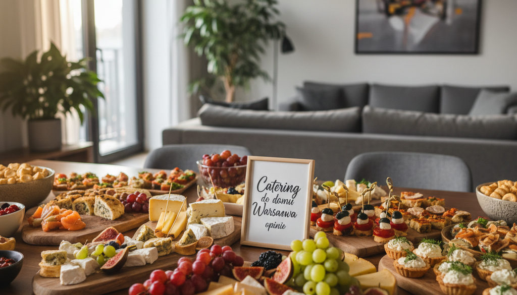 Catering do domu w Warszawie – jak zorganizować imprezę