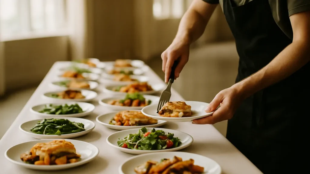 Przelicznik porcji cateringu, jak policzyć jedzenie na wydarzenie