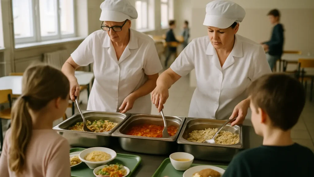 Catering dla szkół Warszawa, zdrowe obiady i terminowe dostawy